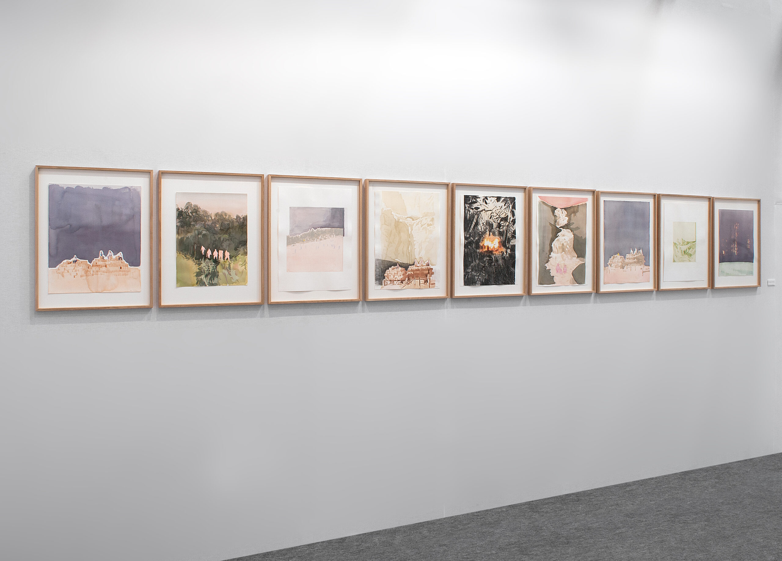 Drawing Now-installation-view-Bendana Pinel Art Contemporain-Paris-2018 22