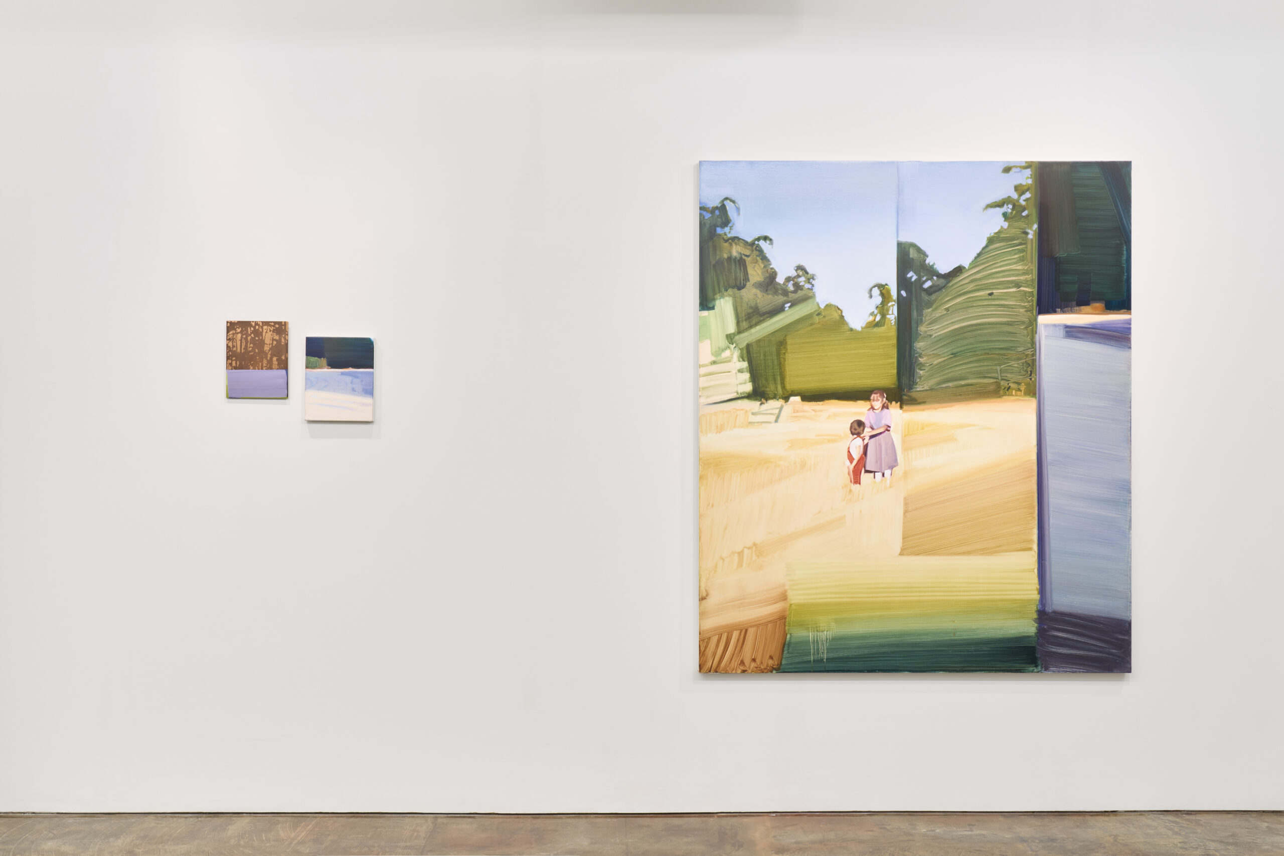 View of "Geographies of Love" at Gallery 38, Tokyo, 2024. Photo: Osamu SAKAMOTO.