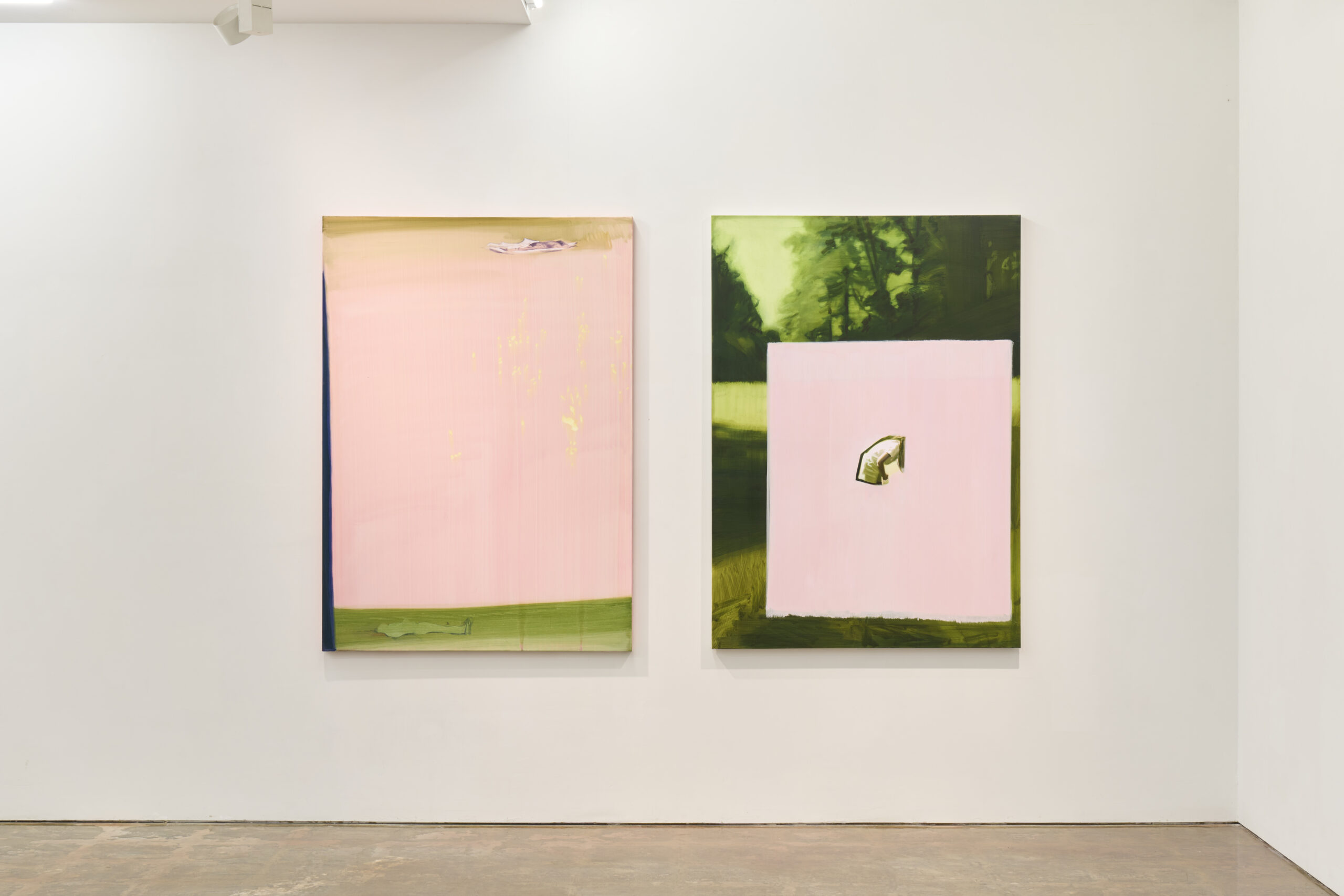 View of "Geographies of Love" at Gallery 38, Tokyo, 2024. Photo: Osamu SAKAMOTO.