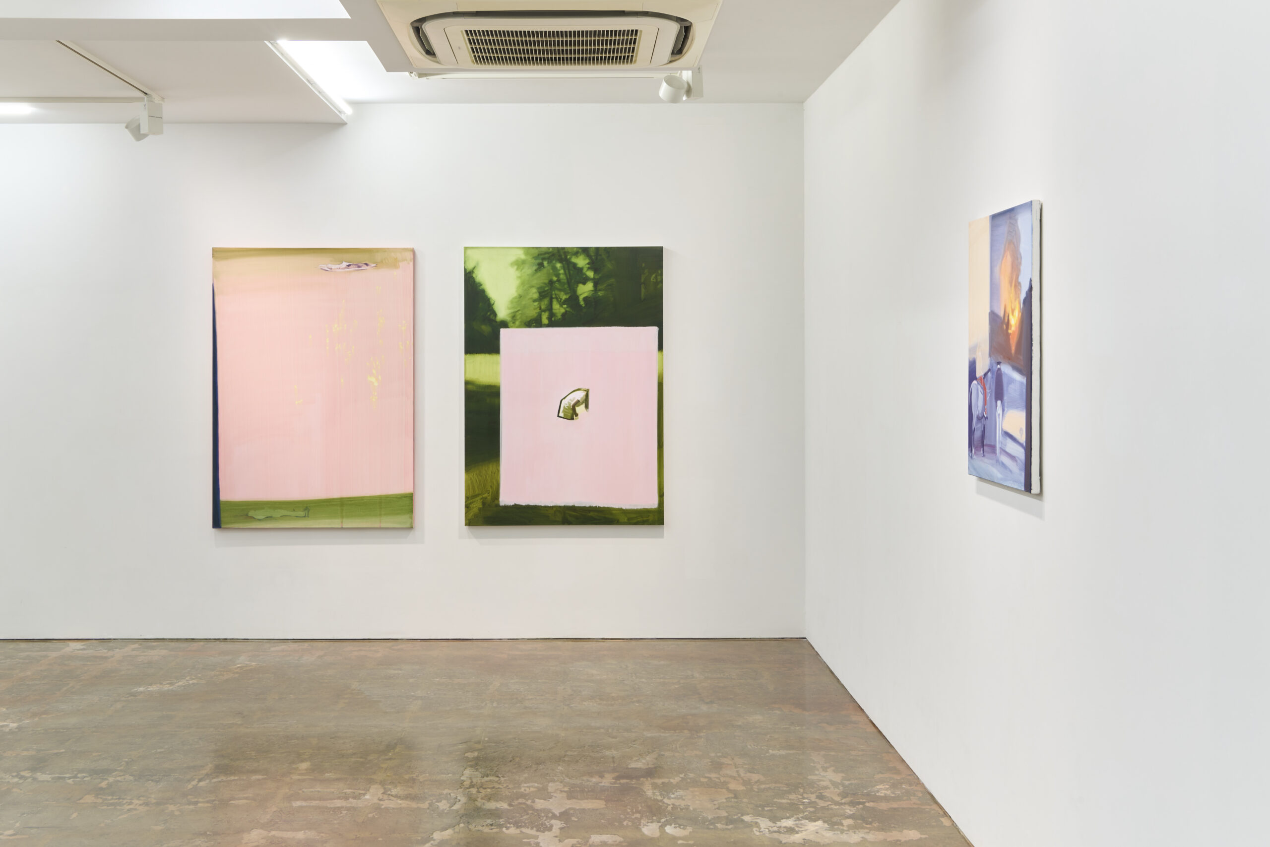 View of "Geographies of Love" at Gallery 38, Tokyo, 2024. Photo: Osamu SAKAMOTO.