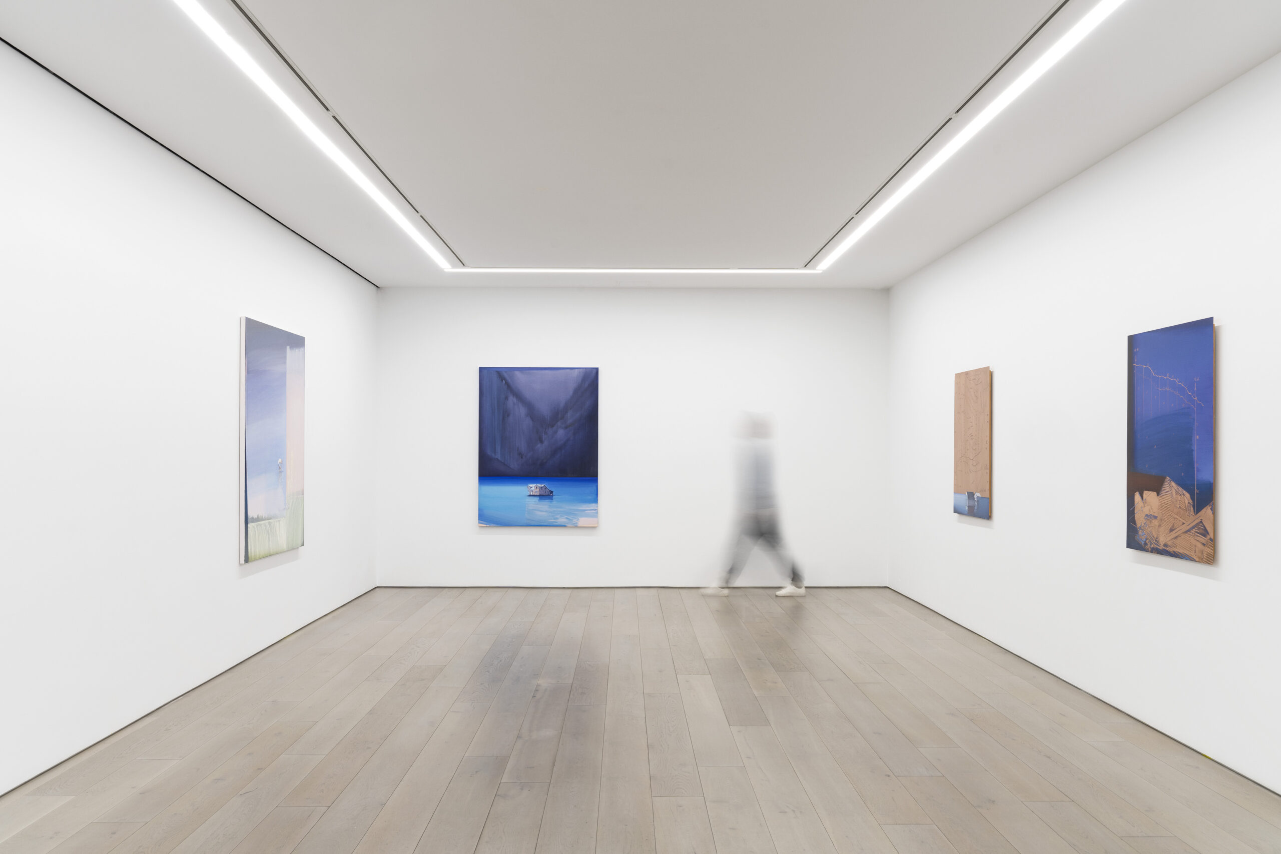 View of "Imaginary Country" at Perrotin, New York, 2025. Photo: Guillaume Ziccarelli.