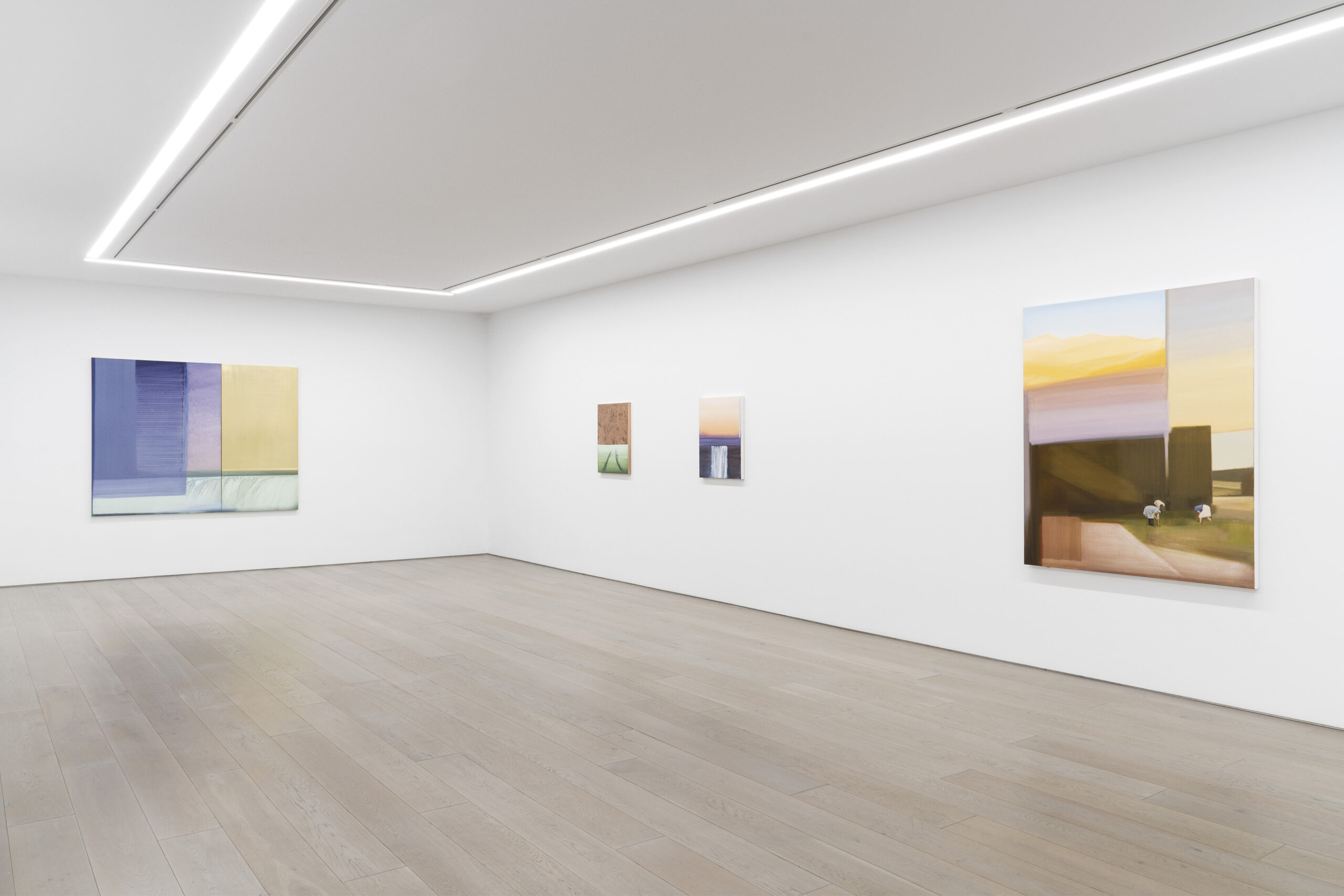 View of "Imaginary Country" at Perrotin, New York, 2025. Photo: Guillaume Ziccarelli.