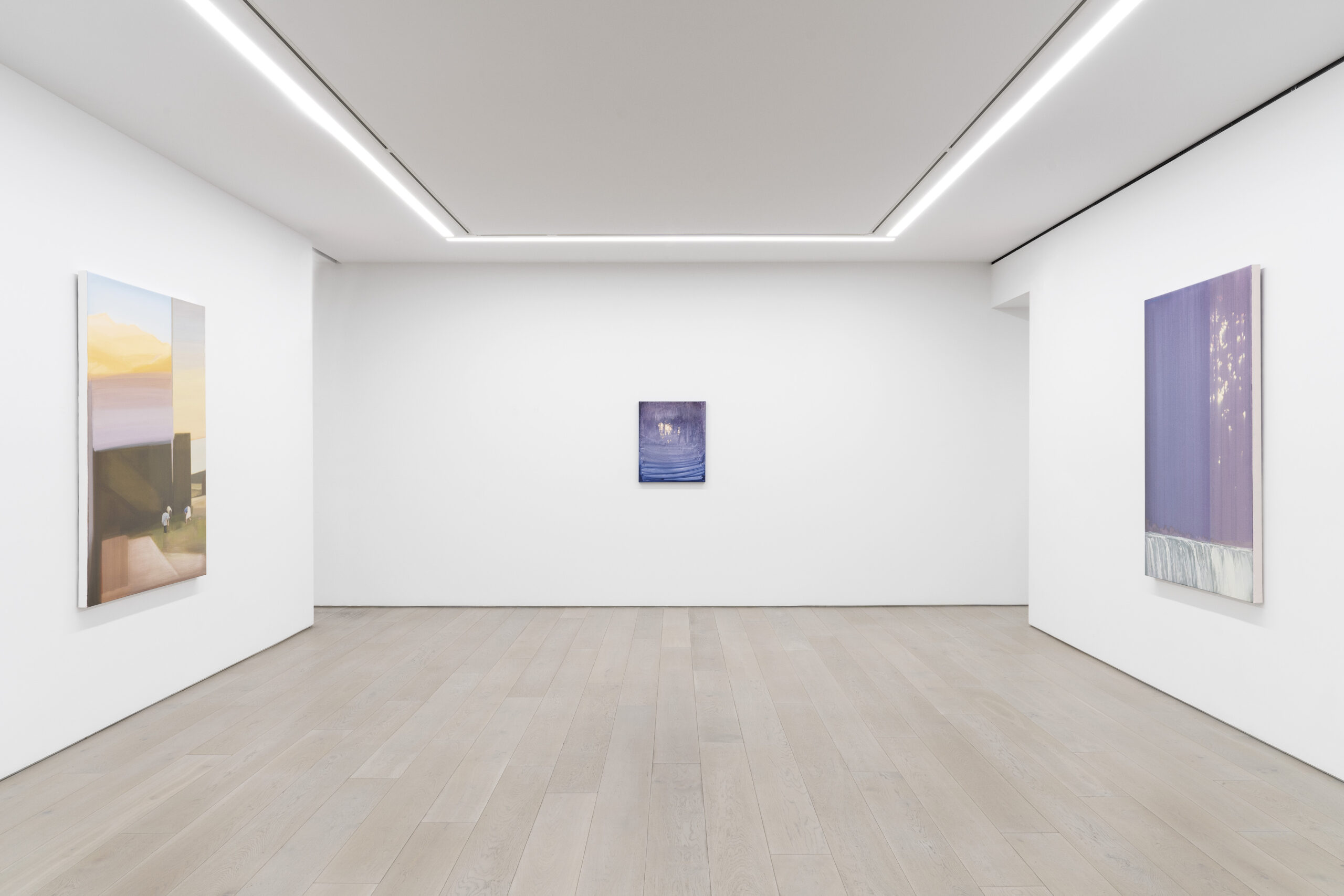 View of "Imaginary Country" at Perrotin, New York, 2025. Photo: Guillaume Ziccarelli.