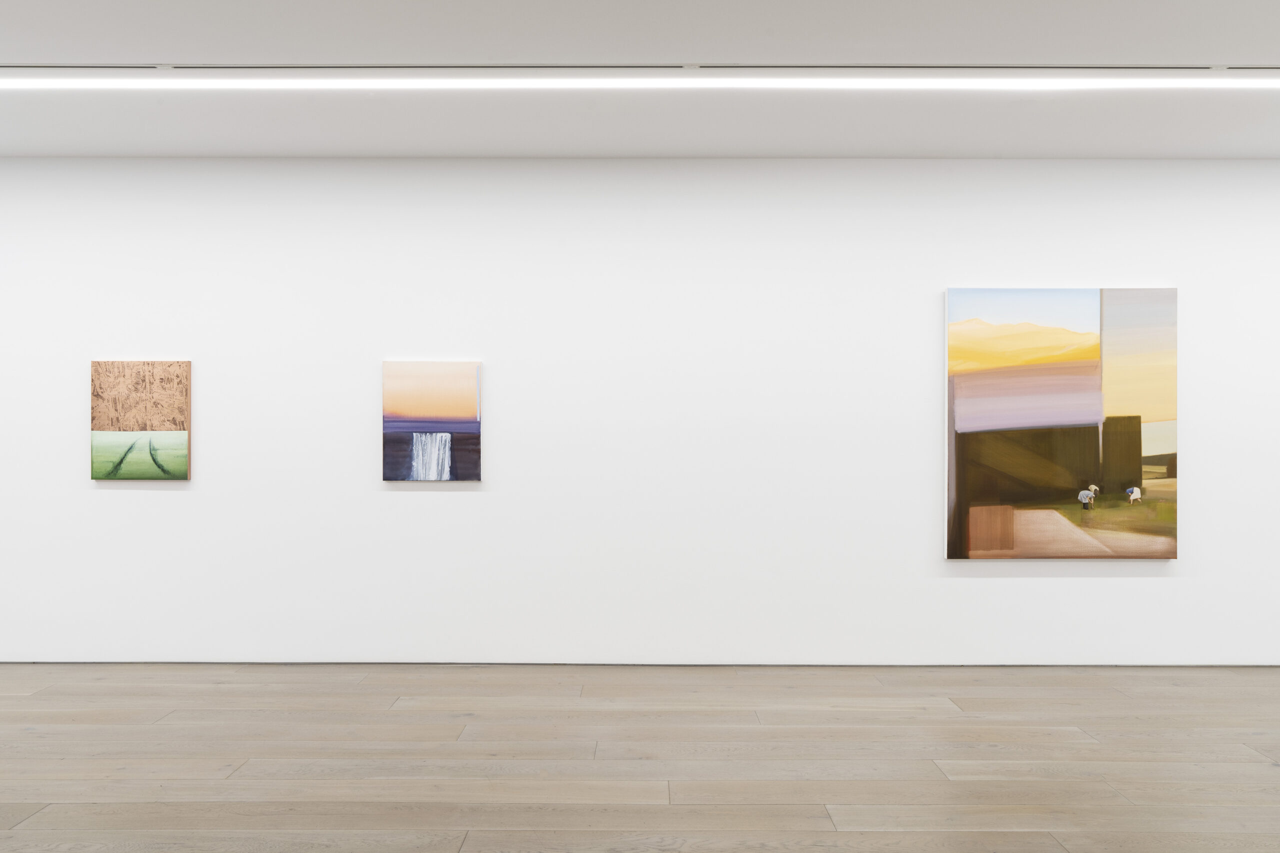 View of "Imaginary Country" at Perrotin, New York, 2025. Photo: Guillaume Ziccarelli.